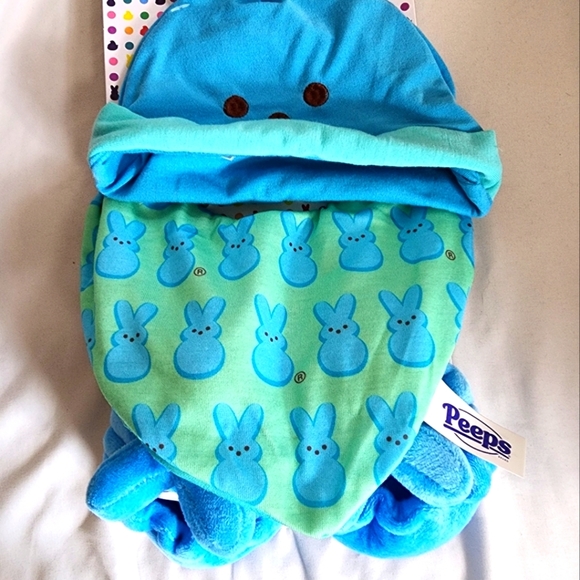 Peeps baby gift set hat bib booties nwt - Picture 2 of 2